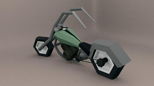 Low Poly Chopper | Ratter preview image